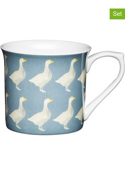 Mikasa Kubki (2 szt.) &quot;Geese&quot; w kolorze biało-niebieskim - 300 ml ze sklepu Limango Polska w kategorii Dzbanki i zaparzacze - zdjęcie 185816141