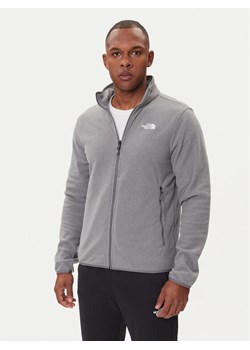 The North Face Polar Glacier NF0A8D0R Szary Regular Fit ze sklepu MODIVO w kategorii Bluzy męskie - zdjęcie 185816973
