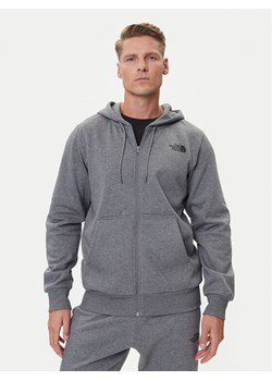 The North Face Bluza Simple Dome NF0A89FD Szary Regular Fit ze sklepu MODIVO w kategorii Bluzy męskie - zdjęcie 185817682