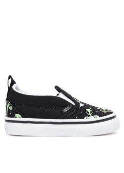Tenisówki Vans Slip-On V VN000D0SYJ71 Czarny ze sklepu eobuwie.pl w kategorii Trampki dziecięce - zdjęcie 185819542