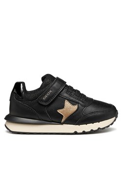 Sneakersy Geox J Fastics J56GZA 054AS C9258 D Czarny ze sklepu eobuwie.pl w kategorii Buty sportowe dziecięce - zdjęcie 185819572