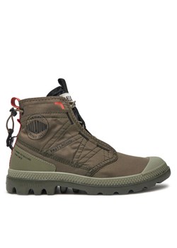 Trapery Palladium Pampa Travel Lite 79104-309-M Zielony ze sklepu eobuwie.pl w kategorii Workery damskie - zdjęcie 185819600