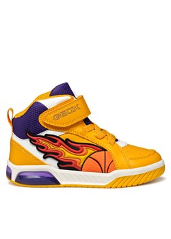 Sneakersy Geox J Inek J569CC 05411 C2295 D Żółty ze sklepu eobuwie.pl w kategorii Buty sportowe dziecięce - zdjęcie 185819602