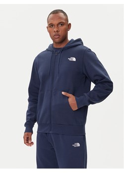 The North Face Bluza Simple Dome NF0A89FD Granatowy Regular Fit ze sklepu MODIVO w kategorii Bluzy męskie - zdjęcie 185820374