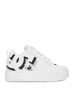 DC Sneakersy CEO-COURT GRAFFIK PLATFORM DC02422101 Biały ze sklepu MODIVO w kategorii Buty sportowe damskie - zdjęcie 185820442