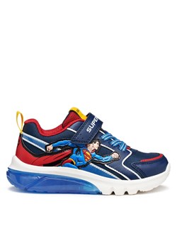 Geox Sneakersy J Ciberdron J56LBD 05411 C0200 S Niebieski ze sklepu MODIVO w kategorii Buty sportowe dziecięce - zdjęcie 185820451