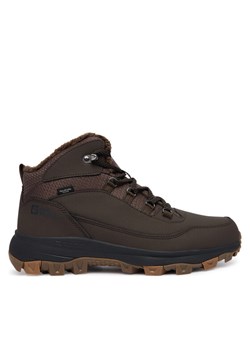 Jack Wolfskin Trekkingi Everquest Texapore Mid 4053611 Brązowy ze sklepu MODIVO w kategorii Buty trekkingowe męskie - zdjęcie 185820452