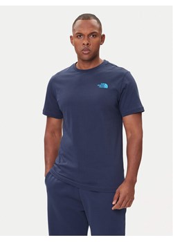 The North Face T-Shirt Redbox NF0A87NP Granatowy Regular Fit ze sklepu MODIVO w kategorii T-shirty męskie - zdjęcie 185820470