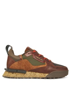 REPLAY Sneakersy Field M GMS1P .000.C0066L Zielony ze sklepu MODIVO w kategorii Buty sportowe męskie - zdjęcie 185820473
