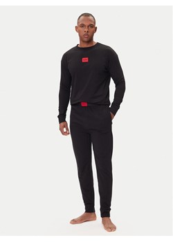 HUGO Piżama Galaxy 50549188 Czarny Regular Fit ze sklepu MODIVO w kategorii Piżamy męskie - zdjęcie 185820481