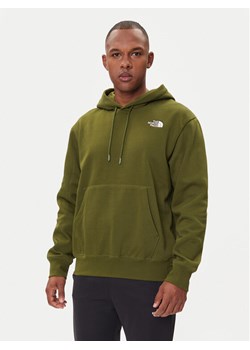 The North Face Bluza Essential NF0A89ES Zielony Regular Fit ze sklepu MODIVO w kategorii Bluzy męskie - zdjęcie 185820530