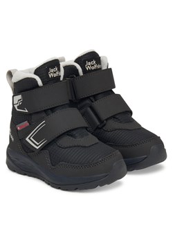 Jack Wolfskin Śniegowce Polar Bear-b Texapore Mid Vc K A62144 Czarny ze sklepu MODIVO w kategorii Buty zimowe dziecięce - zdjęcie 185820531
