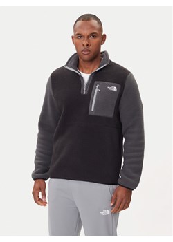 The North Face Polar Yumiori NF0A883S Czarny Regular Fit ze sklepu MODIVO w kategorii Bluzy męskie - zdjęcie 185820541