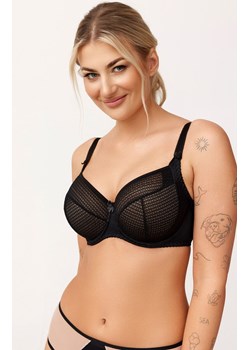 Azal biustonosz półusztywniany semi-soft czarny Pola, Kolor czarny, Rozmiar 70E, AZAL ze sklepu Primodo w kategorii Biustonosze - zdjęcie 185821293