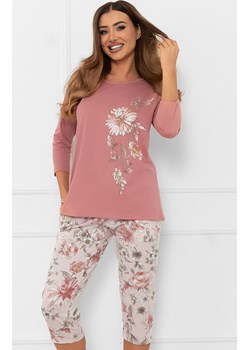 Dwuczęściowa piżama damska Akita, Kolor ceglasty-wzór, Rozmiar S, Italian Fashion ze sklepu Primodo w kategorii Piżamy damskie - zdjęcie 185821360