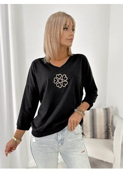 bluzka maggie czarna one size ze sklepu UBRA w kategorii Bluzki damskie - zdjęcie 185821863