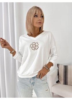 bluzka maggie ecru one size ze sklepu UBRA w kategorii Bluzki damskie - zdjęcie 185821873