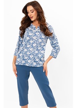 Dwuczęściowa piżam damska Bisali, Kolor jeans-wzór, Rozmiar M, Italian Fashion ze sklepu Intymna w kategorii Piżamy damskie - zdjęcie 185822383