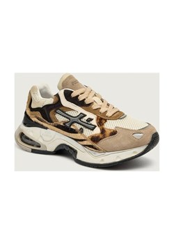 Premiata Sneakersy SHARKYD | z dodatkiem skóry ze sklepu Gomez Fashion Store w kategorii Buty sportowe damskie - zdjęcie 185822624
