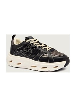 Pinko Sneakersy PINK 06 | z dodatkiem skóry ze sklepu Gomez Fashion Store w kategorii Buty sportowe damskie - zdjęcie 185822630