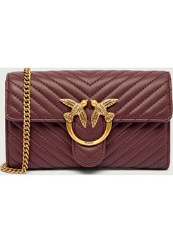Pinko Skórzana kopertówka/portfel LOVE ONE WALLET C ze sklepu Gomez Fashion Store w kategorii Portfele damskie - zdjęcie 185822934