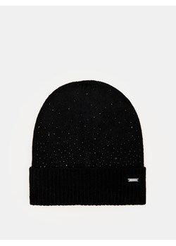 Mohito - Czapka beanie - czarny ze sklepu Mohito w kategorii Czapki zimowe damskie - zdjęcie 185826502