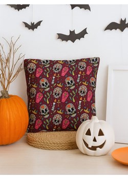 Sinsay - Poszewka na poduszkę z halloweenowym motywem - czerwony ze sklepu Sinsay w kategorii Dom - zdjęcie 185828141