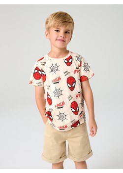 Sinsay - Koszulka Spider-Man - beżowy ze sklepu Sinsay w kategorii T-shirty chłopięce - zdjęcie 185828181