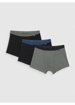 Męskie bokserki (3-pack) 4F 4FRMM00UBXSM068 - multikolor ze sklepu Sportstylestory.com w kategorii Majtki męskie - zdjęcie 185829374