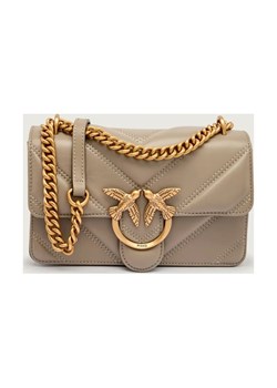Pinko Skórzana torebka na ramię LOVE ONE MINI LIGHT ze sklepu Gomez Fashion Store w kategorii Torebki damskie - zdjęcie 185829664