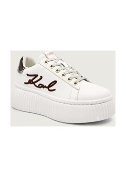 Karl Lagerfeld Skórzane sneakersy KREEPER LO ze sklepu Gomez Fashion Store w kategorii Buty sportowe damskie - zdjęcie 185829793