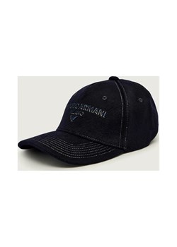 Emporio Armani Wełniana bejsbolówka ze sklepu Gomez Fashion Store w kategorii Czapki z daszkiem męskie - zdjęcie 185829802