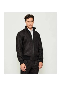 HUGO Kurtka bomber Kapino254X | Modern fit | z dodatkiem jedwabiu ze sklepu Gomez Fashion Store w kategorii Kurtki męskie - zdjęcie 185829881