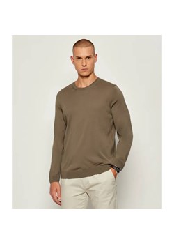 BOSS BLACK Wełniany sweter Leno-P | Slim Fit ze sklepu Gomez Fashion Store w kategorii Swetry męskie - zdjęcie 185829892