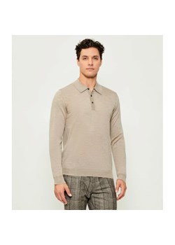 Oscar Jacobson Wełniane polo Melvin | Regular Fit ze sklepu Gomez Fashion Store w kategorii T-shirty męskie - zdjęcie 185829911