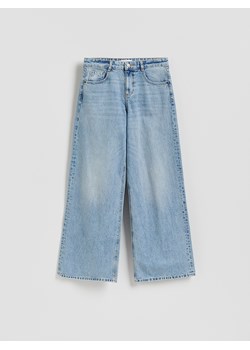 Reserved - Jeansy baggy fit - niebieski ze sklepu Reserved w kategorii Jeansy damskie - zdjęcie 185832394