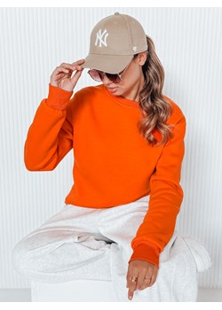 Bluza damska FASHION II pomarańczowa Dstreet BY0317 ze sklepu DSTREET.PL w kategorii Bluzy damskie - zdjęcie 185832711