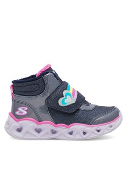 Sneakersy Skechers 302669L NVPK Granatowy ze sklepu eobuwie.pl w kategorii Buty sportowe dziecięce - zdjęcie 185833032