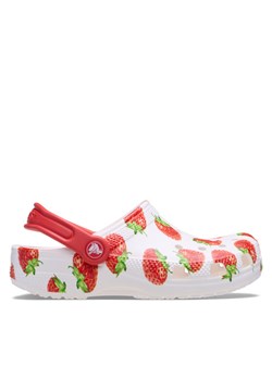 Klapki Crocs Kids’ Classic Fresh Fruits Clog 211020 Biały ze sklepu eobuwie.pl w kategorii Klapki dziecięce - zdjęcie 185833094
