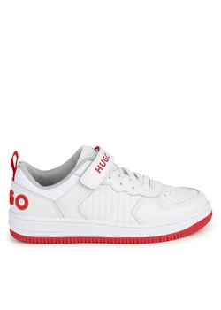 Sneakersy Hugo G00097 S Biały ze sklepu eobuwie.pl w kategorii Buty sportowe dziecięce - zdjęcie 185833110
