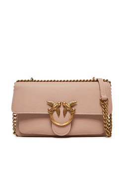 PINKO Torebka Love One Soft Mini AI 24-25 PLTT 104528 A29Q Różowy ze sklepu MODIVO w kategorii Listonoszki - zdjęcie 185833604