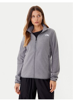 The North Face Polar Glacier NF0A8D2F Szary Regular Fit ze sklepu MODIVO w kategorii Bluzy damskie - zdjęcie 185833621