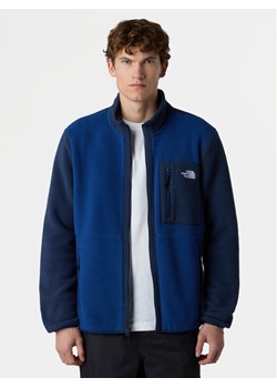 The North Face Polar Yumiori NF0A883R Niebieski Regular Fit ze sklepu MODIVO w kategorii Bluzy męskie - zdjęcie 185833651