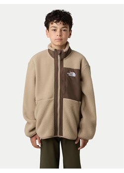 The North Face Polar Yumiori NF0A8AZG Beżowy Regular Fit ze sklepu MODIVO w kategorii Bluzy chłopięce - zdjęcie 185833691