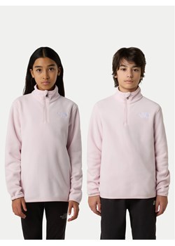 The North Face Polar Glacier NF0A8CVG Różowy Regular Fit ze sklepu MODIVO w kategorii Bluzy chłopięce - zdjęcie 185833730