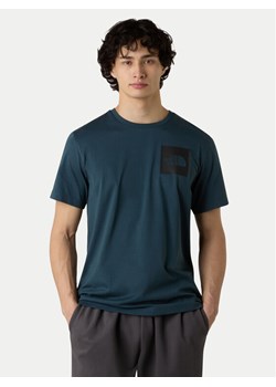 The North Face T-Shirt Fine NF0A8A6M Zielony Regular Fit ze sklepu MODIVO w kategorii T-shirty męskie - zdjęcie 185833754