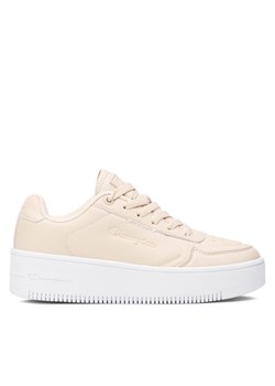 Champion Sneakersy Rebound Platform Low S11473-MS042 Beżowy ze sklepu MODIVO w kategorii Trampki damskie - zdjęcie 185833791