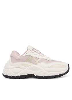 Armani Exchange Sneakersy XW001626 AF19530 MZ291 Różowy ze sklepu MODIVO w kategorii Buty sportowe damskie - zdjęcie 185833814