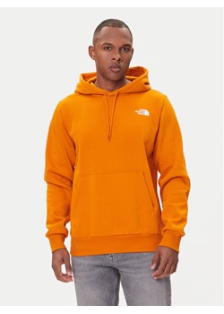 The North Face Bluza Simple Dome NF0A89FC Pomarańczowy Regular Fit ze sklepu MODIVO w kategorii Bluzy męskie - zdjęcie 185833852