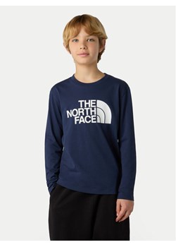 The North Face Bluzka Easy NF0A89J2 Granatowy Regular Fit ze sklepu MODIVO w kategorii T-shirty chłopięce - zdjęcie 185833890